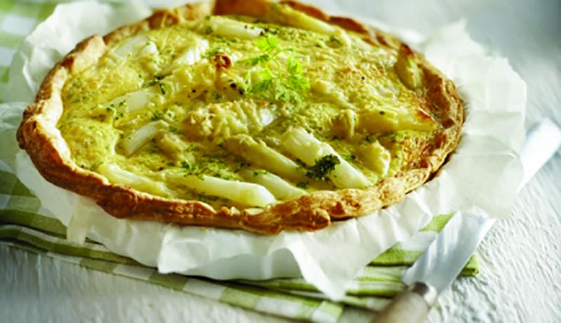 Asperge quiche